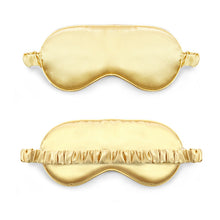 Load image into Gallery viewer, Imitated Silk Sleep Eye Mask Portable Travel Eyepatch Nap Eye Patch Rest Blindfold Eye Cover Sleeping Mask Night Eyeshade