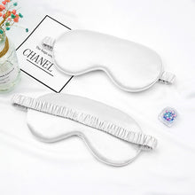 Load image into Gallery viewer, Imitated Silk Sleep Eye Mask Portable Travel Eyepatch Nap Eye Patch Rest Blindfold Eye Cover Sleeping Mask Night Eyeshade