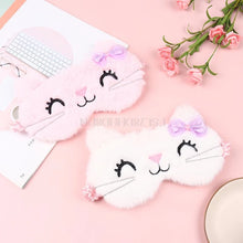 Load image into Gallery viewer, 1 Pieces Sleeping Mask Blindfold Eye Cover Kids Anime Sleep Mask Cartoon Travel Rest