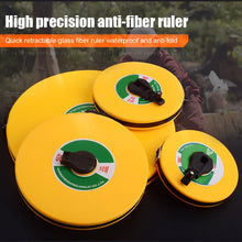 Load image into Gallery viewer, 10/20/30/50/100M Hand Disc Ruler Carpenter Metric Measuring Meter Tape Measure Tool