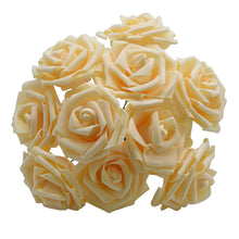 Load image into Gallery viewer, 10/20/30 Heads 8CM New Artificial PE Foam Rose Flowers Bride Bouquet Home Flower Wedding Decorations Scrapbooking DIY Flower