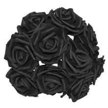 Load image into Gallery viewer, 10/20/30 Heads 8CM New Artificial PE Foam Rose Flowers Bride Bouquet Home Flower Wedding Decorations Scrapbooking DIY Flower