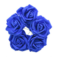 Load image into Gallery viewer, 10/20/30 Heads 8CM New Artificial PE Foam Rose Flowers Bride Bouquet Home Flower Wedding Decorations Scrapbooking DIY Flower