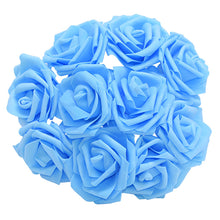 Load image into Gallery viewer, 10/20/30 Heads 8CM New Artificial PE Foam Rose Flowers Bride Bouquet Home Flower Wedding Decorations Scrapbooking DIY Flower