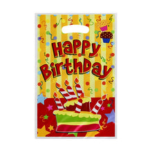 Load image into Gallery viewer, 10/20/30pcs Printed Gift Bags Child Party Loot Bags Packing Bags for Kids Birthday Pouch Plastic Bags for Packing Party Favors
