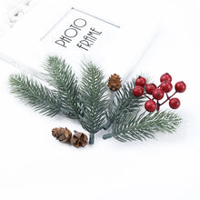 Load image into Gallery viewer, 10/20 Pieces Plastic Pine Needles Home Decoration Accessories Christmas Garland Material Scrapbooking Wedding Artificial Plants