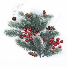 Load image into Gallery viewer, 10/20 Pieces Plastic Pine Needles Home Decoration Accessories Christmas Garland Material Scrapbooking Wedding Artificial Plants