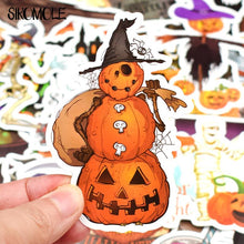 Load image into Gallery viewer, 10/30/50PCS Funny Cute Halloween Stickers Gift All Hallow Mas Pumpkin Witch DIY Notebook Cup Room Decoration Graffiti Sticker F5