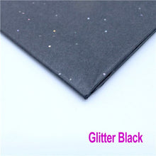 Load image into Gallery viewer, 10 Sheets Glitter Tissue Paper Flower Clothing Shirt Shoes Gift Packaging Craft Paper Roll Wine Wrapping Papers