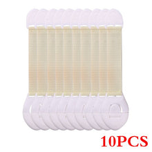 Load image into Gallery viewer, 10pcs/Lot Drawer Door Cabinet Cupboard Toilet Safety Locks Baby Kids Safety Care Plastic Locks Straps Infant Baby Protection