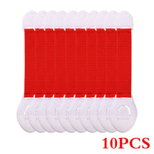 Load image into Gallery viewer, 10pcs/Lot Drawer Door Cabinet Cupboard Toilet Safety Locks Baby Kids Safety Care Plastic Locks Straps Infant Baby Protection