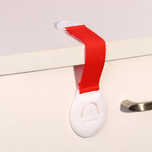 Load image into Gallery viewer, 10pcs/Lot Drawer Door Cabinet Cupboard Toilet Safety Locks Baby Kids Safety Care Plastic Locks Straps Infant Baby Protection