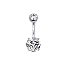 Load image into Gallery viewer, 10 Style Belly Button Rings for Women Men Stainless Steel Navel Rings CZ Body Piercing Jewery 14G