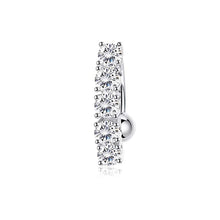 Load image into Gallery viewer, 10 Style Belly Button Rings for Women Men Stainless Steel Navel Rings CZ Body Piercing Jewery 14G