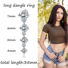Load image into Gallery viewer, 10 Style Belly Button Rings for Women Men Stainless Steel Navel Rings CZ Body Piercing Jewery 14G