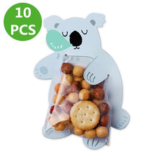 Load image into Gallery viewer, 10pcs/lot Candy Bags Easter Cute Animal Rabbit Cookie Bags Gift Bags Greeting Cards Wedding Baby Shower Birthday Party Candy Box