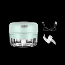 Load image into Gallery viewer, 100/250ml Electric Garlic Masher Garlic Press Vegetable Chili Meat Garlic Chopper Press USB Masher Machine Kitchen Gadgets
