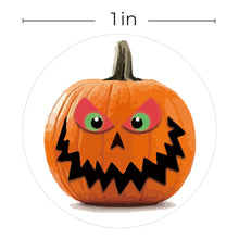 Load image into Gallery viewer, 300-500pcsHalloween Pumpkin Ghost Round Handmade Packaging Sealing Label Sticker DIY Halloween Gift Stickers Halloween Decor