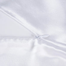 Load image into Gallery viewer, Mulberry Silk Two Sides Silk Pillowcase Charmeuse silk Pillow Cover Invisiable Zipper Closure