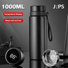 Load image into Gallery viewer, 1000ML Smart Thermos Bottle Keep Cold and Hot Bottle Temperature Display Intelligent Thermos for Water Tea Coffee Vacuum Flasks
