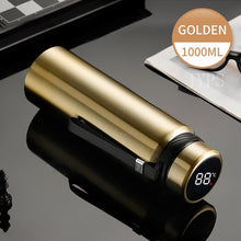 Load image into Gallery viewer, 1000ML Smart Thermos Bottle Keep Cold and Hot Bottle Temperature Display Intelligent Thermos for Water Tea Coffee Vacuum Flasks