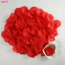 Load image into Gallery viewer, 1000pcs Colorful Artificial Rose Petals Wedding Petalas Colorful Silk Flower Accessories Wedding Rose 7z