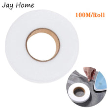 Load image into Gallery viewer, 100M Single side Fabric Fusing Tape Iron on Tape Adhesive Hemming Tape for Pants Clothes Jeans DIY Garment Sewing Accessories
