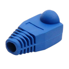 Load image into Gallery viewer, 100Pcs RJ45 CAT6 CAT5e Adapter Cap Ethernet Network Cable Connector Plugs Cover RJ45 Caps Cat5 CAT6 Protective Sleeve Wholesale