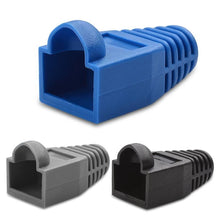 Load image into Gallery viewer, 100Pcs RJ45 CAT6 CAT5e Adapter Cap Ethernet Network Cable Connector Plugs Cover RJ45 Caps Cat5 CAT6 Protective Sleeve Wholesale