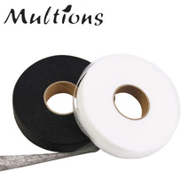 Load image into Gallery viewer, 100m Double Side Iron On Hemming Tape Fabric Fusing Adhesive Tape Hem Tape Web Fusible Bonding Lace Trim Sewing Accessories