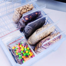 Load image into Gallery viewer, 100pcs/pack Resealable Zip Lock Bags Self Seal Clear Plastic Poly Bag Food Storage Package Reclosable Vacuum Fresh Bag
