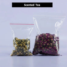 Load image into Gallery viewer, 100pcs/pack Resealable Zip Lock Bags Self Seal Clear Plastic Poly Bag Food Storage Package Reclosable Vacuum Fresh Bag