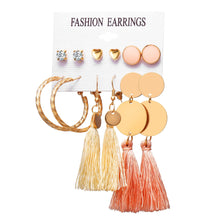 Load image into Gallery viewer, Ear Rings New Tassel Earrings Female Boho Flower Earrings for Women