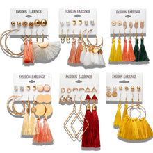 Load image into Gallery viewer, Ear Rings New Tassel Earrings Female Boho Flower Earrings for Women