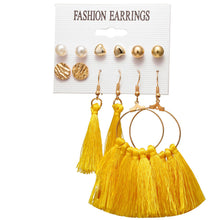 Load image into Gallery viewer, Ear Rings New Tassel Earrings Female Boho Flower Earrings for Women