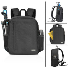 Load image into Gallery viewer, Professional Photography Bag Outdoor Waterproof Dustproof Camera Bag Large Capacity Travel Backpack