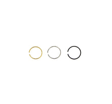 Load image into Gallery viewer, 14 Puncture Mixed Suit Stainless Steel L Ball Curved Nose Stud Pointed