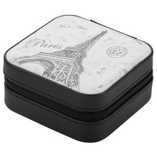Load image into Gallery viewer, Jewelry Storage Box Mini portable leather earrings necklace ring Box