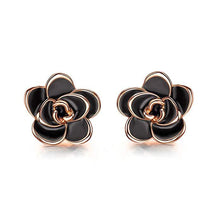 Load image into Gallery viewer, Oiling Bow Stud Earrings Earrings Piercing Jewelry