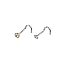 Load image into Gallery viewer, 20 Puncture Mixed Suit Stainless Steel Nose Nose Ring 7-Shaped Nose Stud