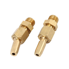 Load image into Gallery viewer, 10Pcs 1/8 Inch DN6 Brass Gushing Spray Water Fountain Nozzles Universal Water Curtain Nozzle Landscape Garden Fountain Garden Po