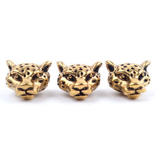 Load image into Gallery viewer, 10pcs Antique Owl Lion Buddha Leopard Head Spacer Beads Charm DIY Bracelets Necklace Beads for Jewelry Making Accessories