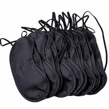 Load image into Gallery viewer, 10Pcs Comfortable Sleep Eye Mask Shade Cover Blindfold Night Sleeping Travel Aid Sleeping Mask Blindfold Eyepatch