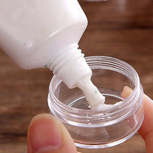 Load image into Gallery viewer, 10Pcs Cosmetic Jar 2/3/5/10/15/20g Small Empty Cosmetic Refillable Bottles Plastic Eyeshadow Makeup Face Cream Jar Pot Container