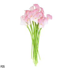 Load image into Gallery viewer, 10Pcs High Quality Real Touch Calla Lily Artificial Flowers Calla Lily Bouquet For Wedding Bouquet Bridal Home Flower Decoration