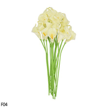 Load image into Gallery viewer, 10Pcs High Quality Real Touch Calla Lily Artificial Flowers Calla Lily Bouquet For Wedding Bouquet Bridal Home Flower Decoration