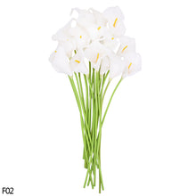Load image into Gallery viewer, 10Pcs High Quality Real Touch Calla Lily Artificial Flowers Calla Lily Bouquet For Wedding Bouquet Bridal Home Flower Decoration