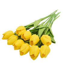 Load image into Gallery viewer, 10Pcs High Quality Real Touch Calla Lily Artificial Flowers Calla Lily Bouquet For Wedding Bouquet Bridal Home Flower Decoration