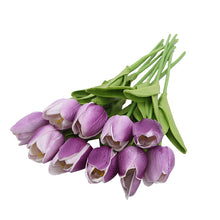 Load image into Gallery viewer, 10Pcs High Quality Real Touch Calla Lily Artificial Flowers Calla Lily Bouquet For Wedding Bouquet Bridal Home Flower Decoration
