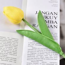 Load image into Gallery viewer, 10Pcs Tulip Artificial Flower White PU Real Touch for Home Decoration Fake Tulips Latex Flowers Bouquet Wedding Garden Decor